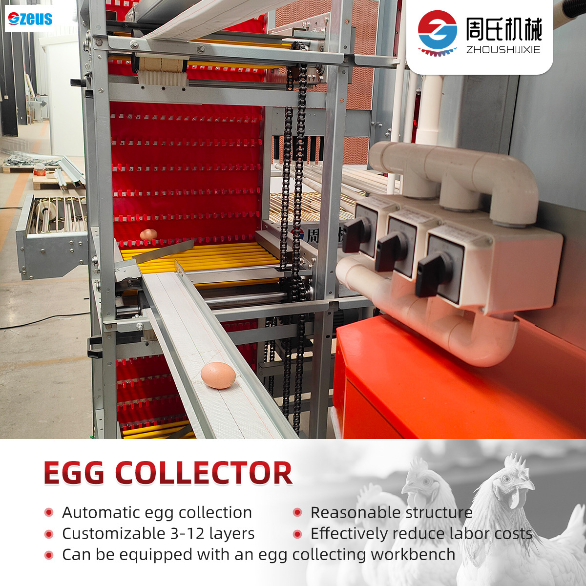 Die Zukunft der Gefl&uuml;gelhaltung: Vorteile der Automatisierung in K&auml;figsystemen